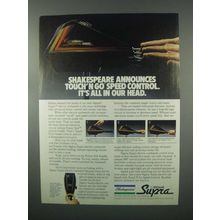 1982 Shakespeare Sigma Supra Electric Outboard Motor Ad