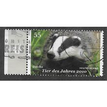 GER 2008 €0.55 'ANIMAL OF THE YEAR 2010' FINE USED (EBID59-509)