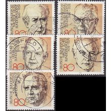 GERMANY BUND [1982] MiNr 1156-60 ( O/used )