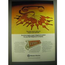 1974 Western Electric Ad - The idea was to give you super room service