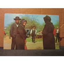 AMISH FOLK, DUTCH COUNTRY, PENNA, PENNSYLVANIA, USA unused postcard #