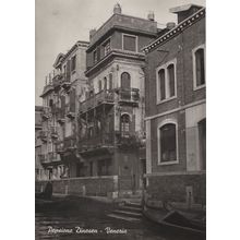 Hotel Pensione Dinesen Venice Italy Real Photo Postcard
