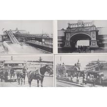 Boating Pool Southend On Sea Essex 4x Postcard s