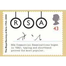 Victorian RSA Shorthand Examinations Postcard