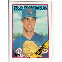 1988 Topps baseball card 747 Bobby Witt