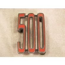 1968 DODGE CORONET 500 GRILL EMBLEM OEM 2786634 2786635 2786636 3 PIECES