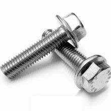FLANGED HEXAGON HEAD BOLTS FLANGE HEX SCREWS A2 STAINLESS STEEL M5 M6 M8 M10