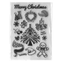 Christmas Stamp Set. App 11x16cm. Stamping Cardmaking Scrapbooking Crafts