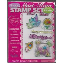 Crafts Beautiful. Must-Have Stamp Set. Stamping Cardmaking Scrapbooking Crafts