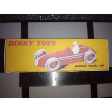 Dinky No23N Maserati Racing Car - Replica / Repro Box