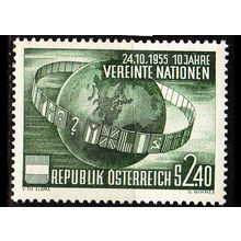 ÖSTERREICH AUSTRIA [1955] MiNr 1022 ( **/mnh ) UNO