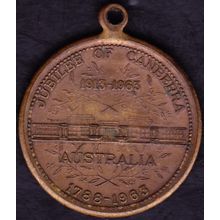 1963 Australia Medallion Jubilee of Canberra and Royal Mint