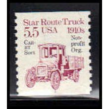 2125a 5.5c Star Route Truck Fine MNH Dry Gum CNS 1 PA5822
