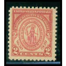 682 2c Massachusetts Just Clears MNH M07108