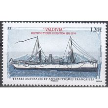 TAAF 2016 Yvert 765 Neuf ** Cote (2017) 2.50 € Navire Le Valdivia