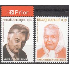Belgique 2003 Michel 3270 - 3271 Neuf ** Cote (2008) 2.70 € Litérature