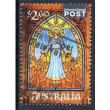 Australia 2022 Christmas - Angel $2.60 International Post Sheet Used
