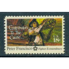 1562 18c Peter Francisco Fine MNH MA0594
