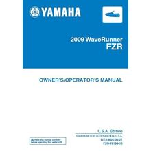 YAMAHA FZR OWNERS/OPERATORS MANUAL WAVERUNNER WATERCRAFT 104 PAGES IN ENGLISH
