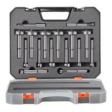 Forstner Bit Set, 16 Pcs Forstner Drill Bits Set, 1/4" to 1-5/8", Carbon Ste...