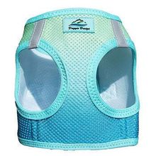 American River Choke Free Dog Harness Ombre Collection - Aruba Blue 3X-Large