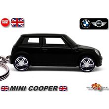 RARE KEY CHAIN BLACK NEW BMW MINI COOPER CUSTOM Ltd Ed.