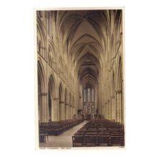TRURO CATHEDRAL, The Nave. CORNWALL. unused vintage postcard by Photochrom =