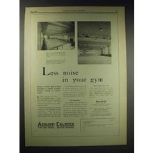 1929 Acousti-Celotex Ad - Royal Oak High School