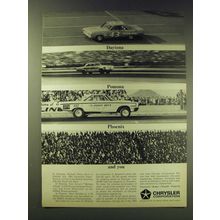 1964 Chrysler Corporation Ad - Richard Petty, Tom Grove and Dave Strickler