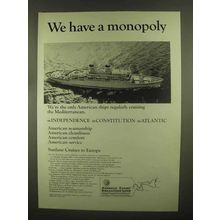 1965 American Export Isbrandtsen Lines Ad - Monopoloy