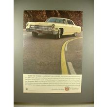 1966 Cadillac Car Ad - Take the Wheel, Lose Your Heart