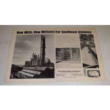 1966 The Southern Company Ad - New Mills, New Millions