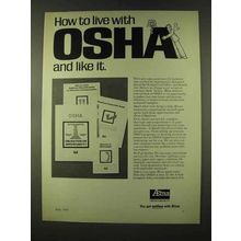 1973 Aetna Insurance Ad - How to Live With OSHA
