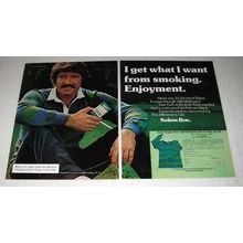 1976 Salem Cigarette Ad - What I Want from Smoking
