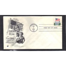 FDC Art Craft 1338D 6c Flag (Cachet-U/A) CV39327