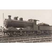LB & SC Class 0-6-0 No 544 RJ Billington Train Real Photo Postcard