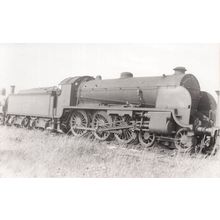 LSW Railways No 522 Train Eastleigh Station Plain Back Postcard Photo