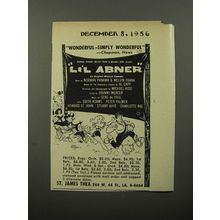 1956 Li'l Abner Play Ad - Wonderful - simply wonderful