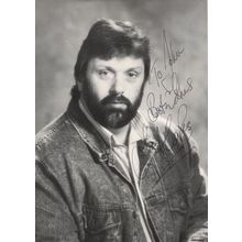 Geoff Capes Strongman Large Hand Signed Photo