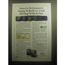1993 Glidden Spred 2000 Paint Advertisement - Concern for the Environment