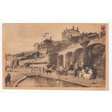 Children's Pond Ventnor Isle of Wight 1946 Postcard 8477