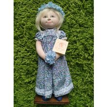 Brenda Brightmore OOAK Doll 2001 Flower Girl Blue Dress
