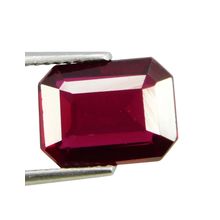 4.15 Ct Natural Pink Red Raspberry Rhodolite Garnet Emerald Gemstone