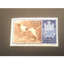 ICOLLECTZONE San Marino 375 dogs VF NH