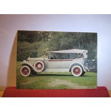 1929 PACKARD 640 veteran car unused postcard National Motor Museum =