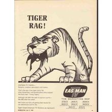 eastman tv 1965 tiger rag television marketing rep vintage ad