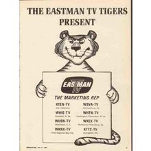 eastman tv 1965 tv tigers present television marketing rep vintage ad