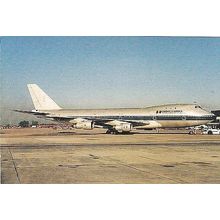 Caribbean Airways Boeing B747 123 Aircraft Postcard (A10964)