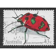 AUS 1991 43c 'INSECTS' FINE USED (EBID68-699)