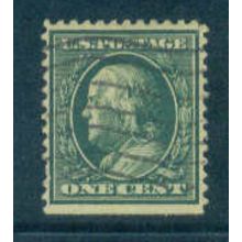Used 331 1c Benjamin Franklin Almost Very Fine BPS A06599